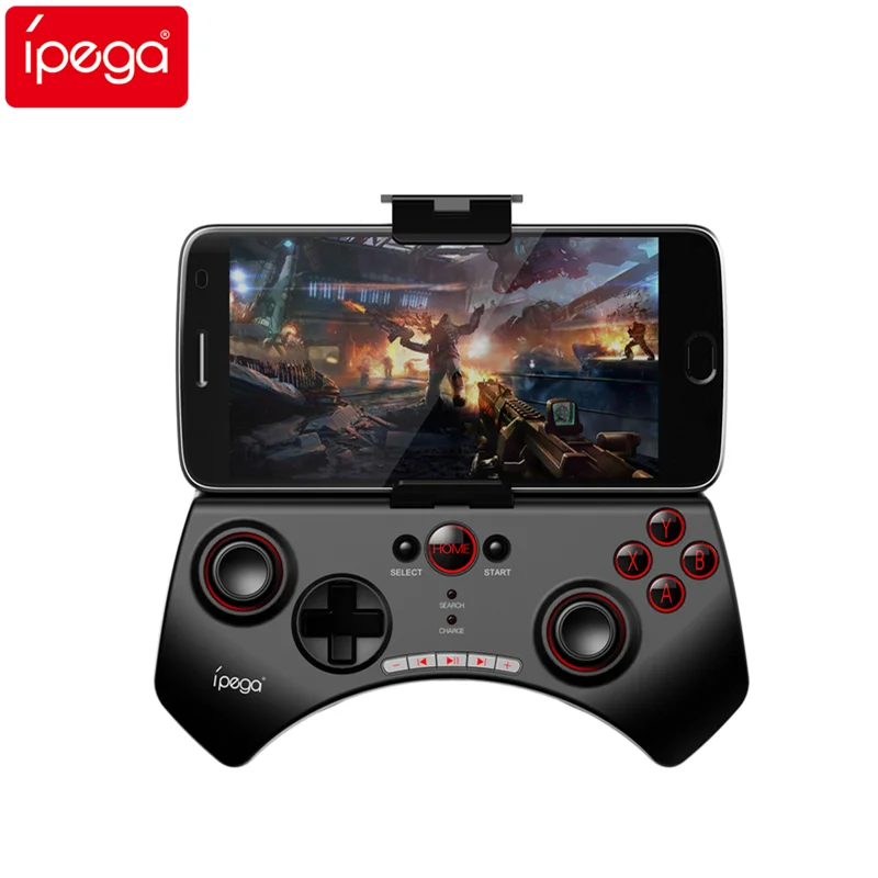 

IPEGA PG-9025 Hot selling gamepad remote control wireless BT mobile phone black gamepad game remote control