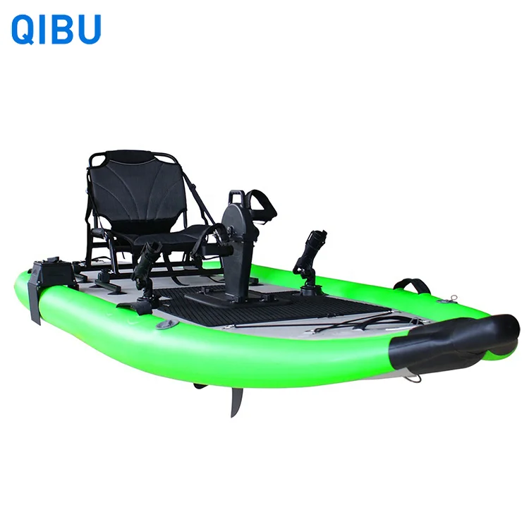 

PHT-02 QIBU 2021 Hot sale fishing kayak pvc durable kayak with adjustable seat, Multi colors for choices
