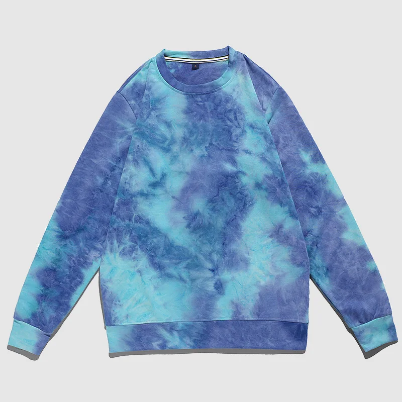 

Crew sweatshirt clothing mens tie dye camo print sweatshirt