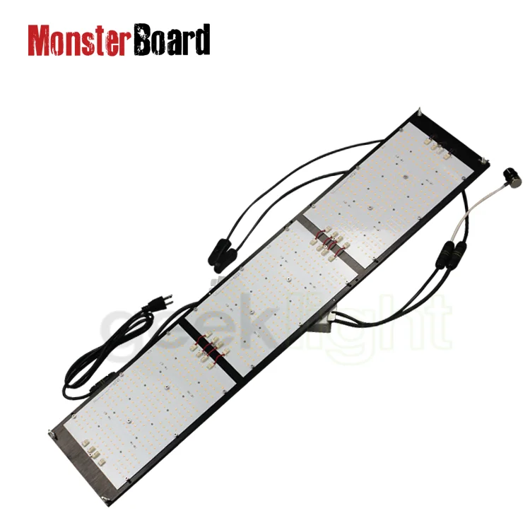geeklight hlg 240 monster board v4 plus lm301h cree 660nm with lg uv cree ir separate control indoor grow lights