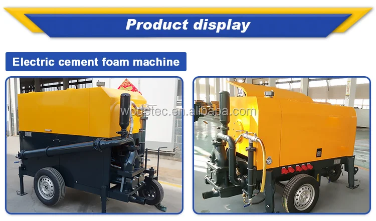 foam concrete production line