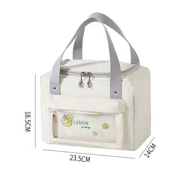 

Custom Logo Handle Thermal Food Lunch Cooler Box Portable Cooler Bag for Kids