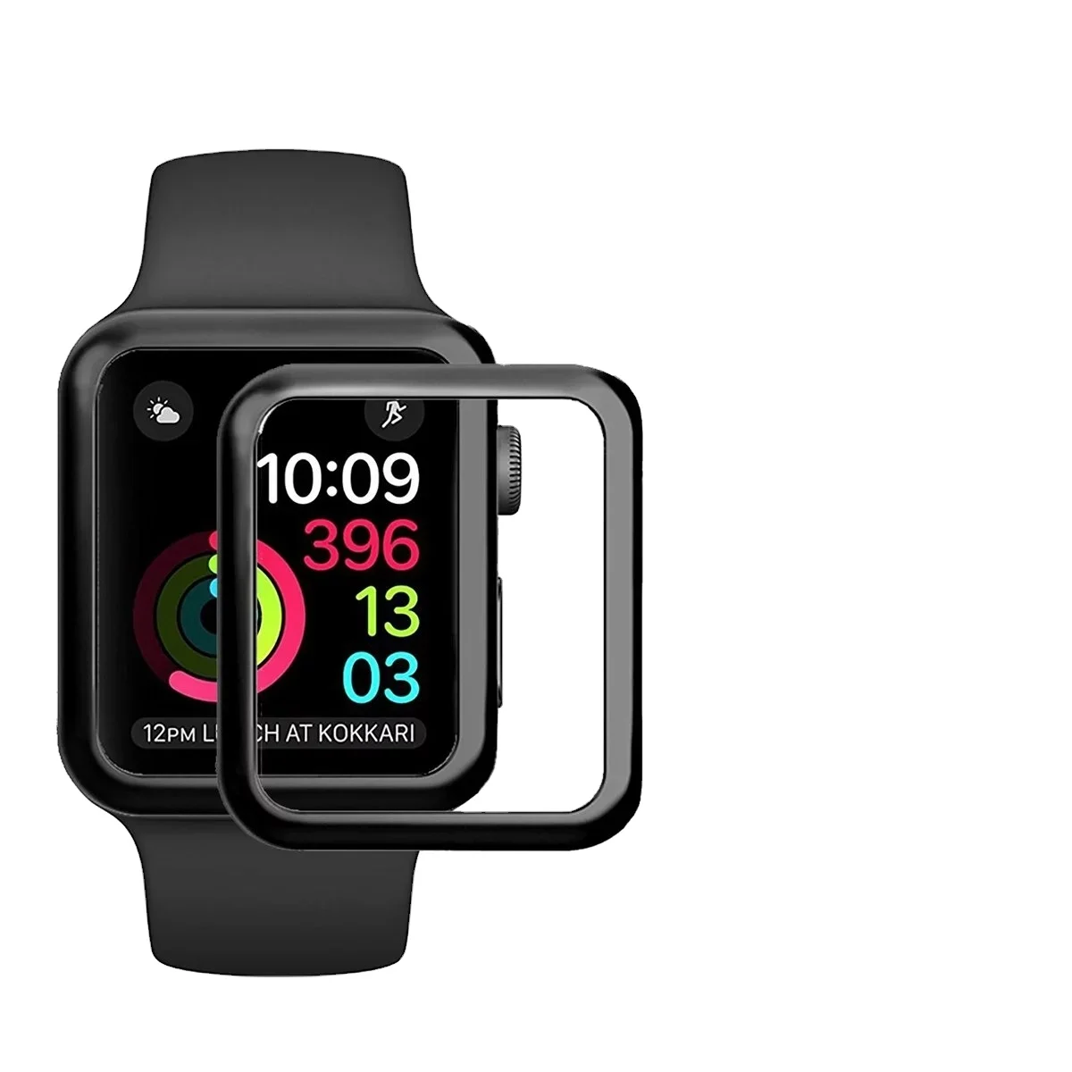 

3D apple waterproof film watch tempered glass screen protector for 38mm/40mm/42mm/44mm