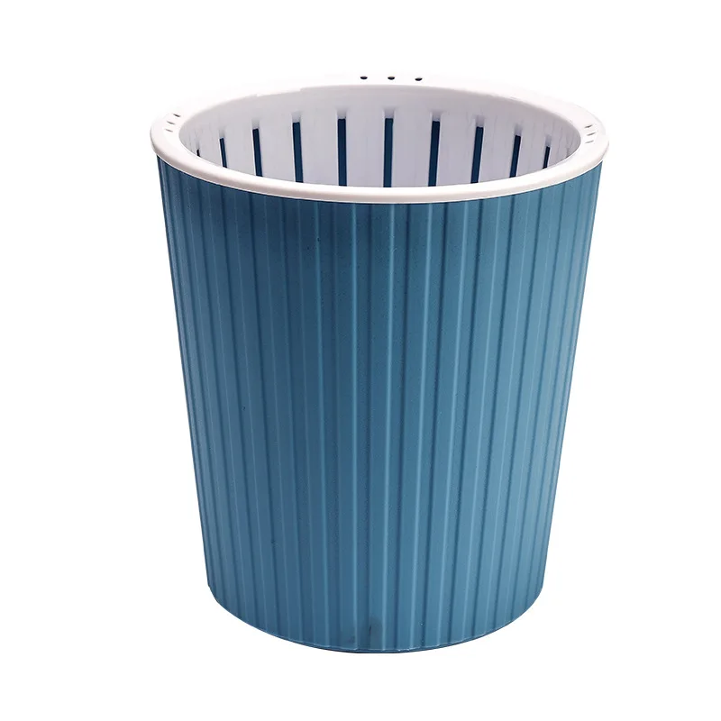 

Wholesale creative simple automatic water absorption flowerpot plastic desktop indoor office large green lazy head flowerpot, 4 colour