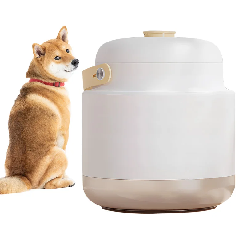 

Portable Pet Dry Food Storage Composite Sealing Vacuum Waterproof Charging ABS Healthy Material for Storing 12L