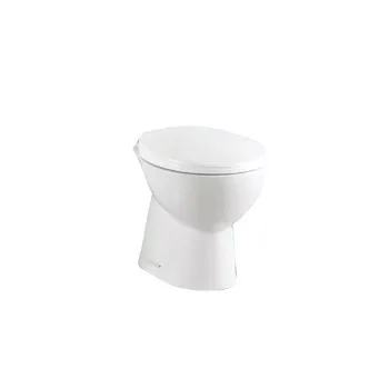 White Washdown Hidden Round Cam Male Toilet