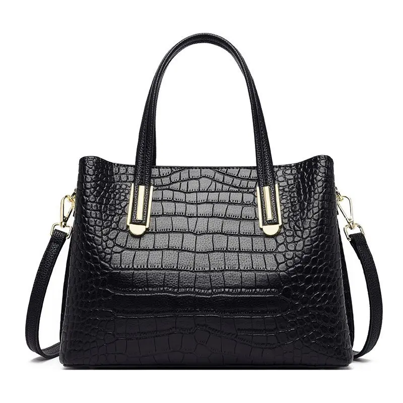 

2021 Luxury bag woman handbag lady shoulder crocodile handbag temperament women's tote bag handbag