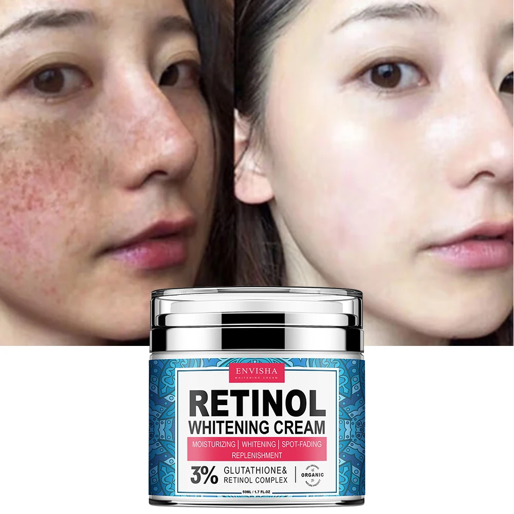 

OEM Organic Retinol Cream Anti Wrinkles Lightening Cream 3% Skin Whitening Face Cream