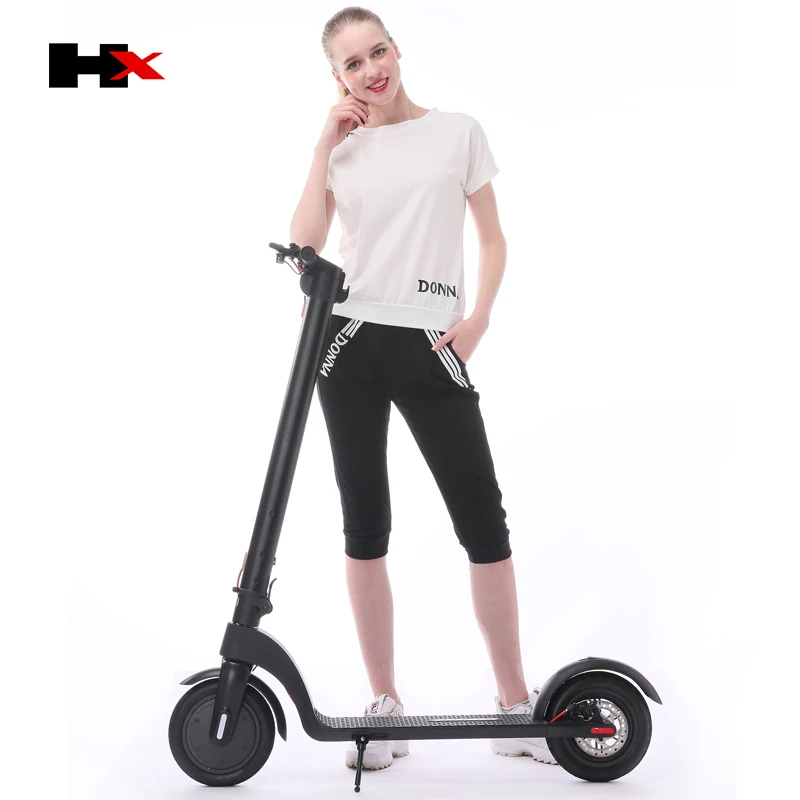 

HX X7 Adults electric scooter 8.5 inch e smart scooter 800w replaceable electric mini scooter foldable