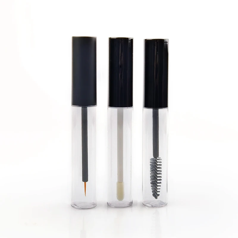 

10ml Empty Mascara Tube Black Wand Eyelash Cream Vial Liquid Refillable Bottle Makeup Cosmetic Container