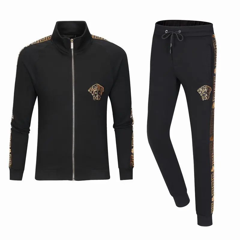 

Fashion men's sports and leisure sweater suit 2020 New Style Traje de sueter casual High Quality Men's jackets suit