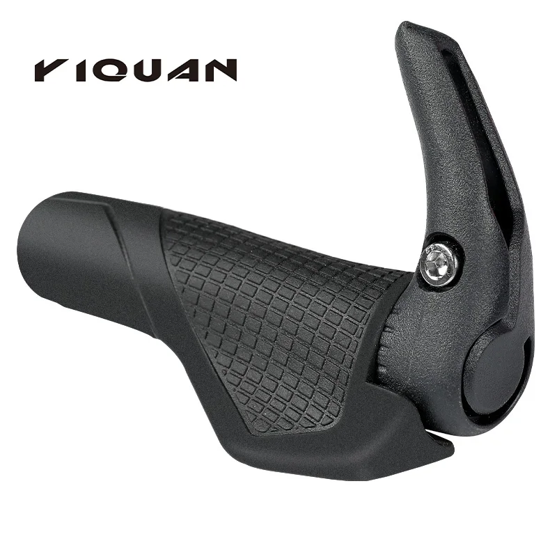 

Bicycle Rubber Handlebar Grips TPR Rubber Handle Mtb Cycling Hand Rest Mountain Bike Grippings Bmx Grips, Black