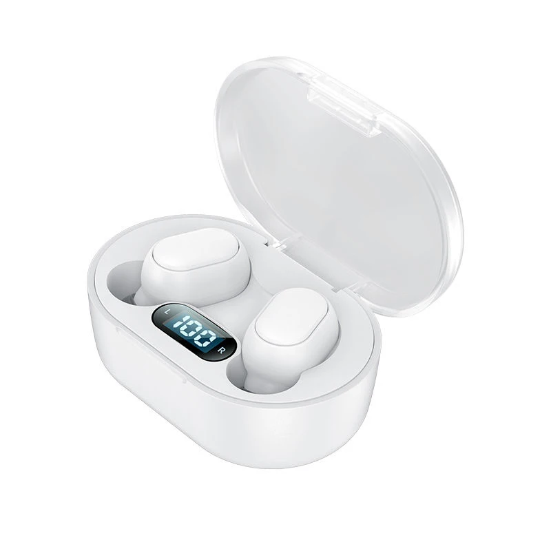 

2021 Amazon Top Seller Wireless Earphone Oem/odm New Product 5.0 Tws Earbuds Led Displai Power Bank Headset Microphone Earphone