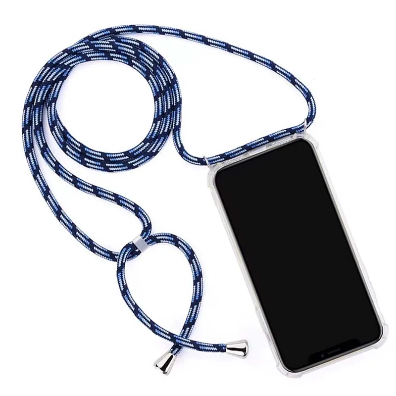Necklace Chain crossbody phone case, Mobile Phone Case with Strap,Fashion necklace phone case For iPhone 11 2019