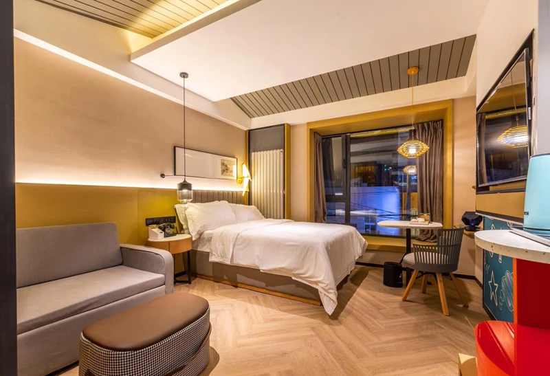 Luxury Bubble Star Hotel Bed Room Furniture Bedroom Set Hotel Furniture