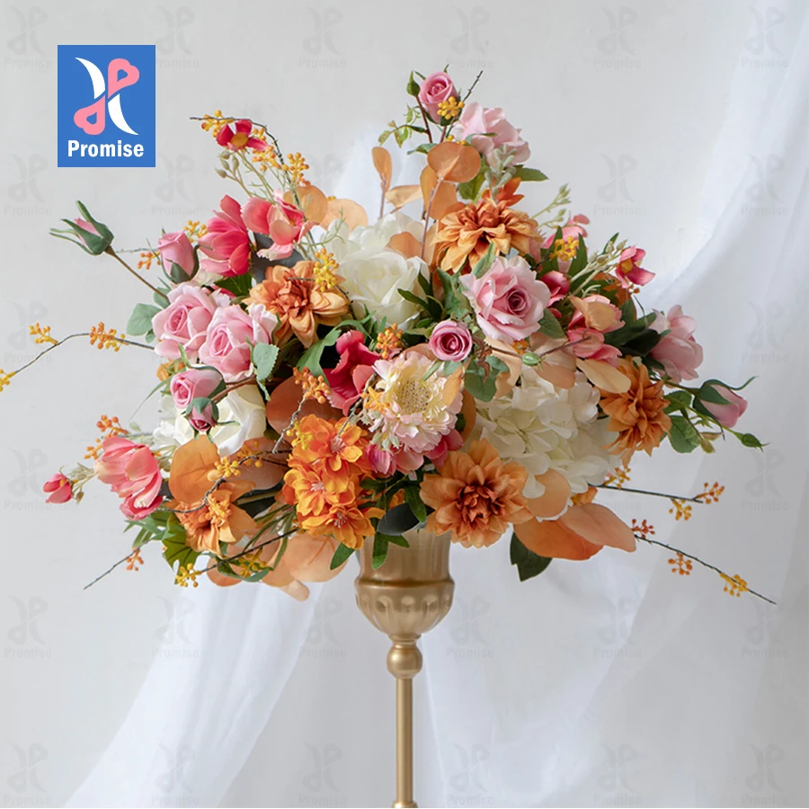 

Promise Custom Wedding Road Flower Party Stage Decoration Props Artificial Flower Balls