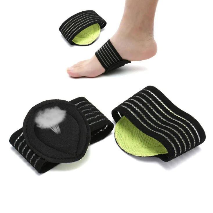 

New Design Breathable Foot care Compression Medical Sock Neoprene Band Low Arch Support, Black