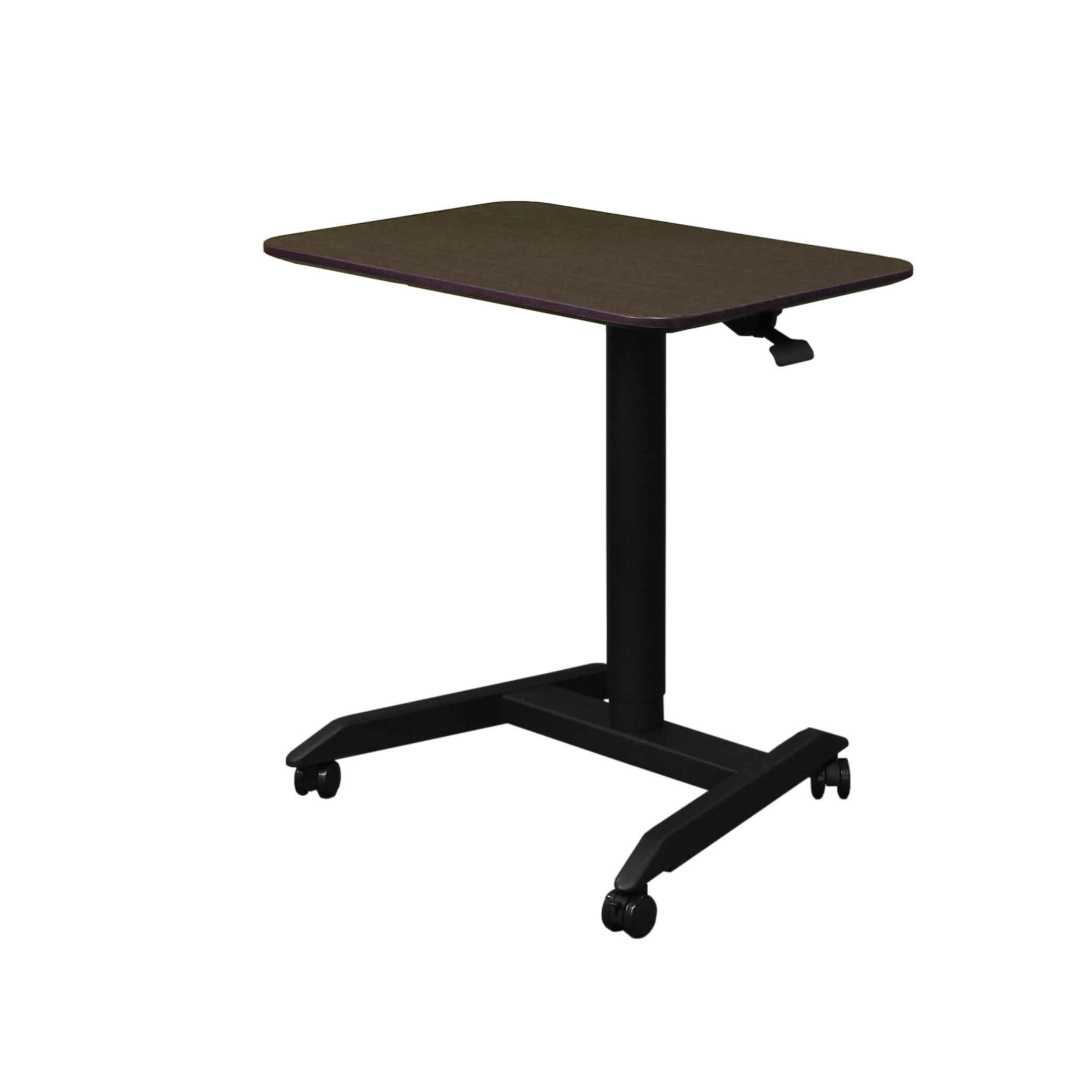 Black Gas Lift Sit Stand Portable Computer Laptop Bar Table - Buy Black ...