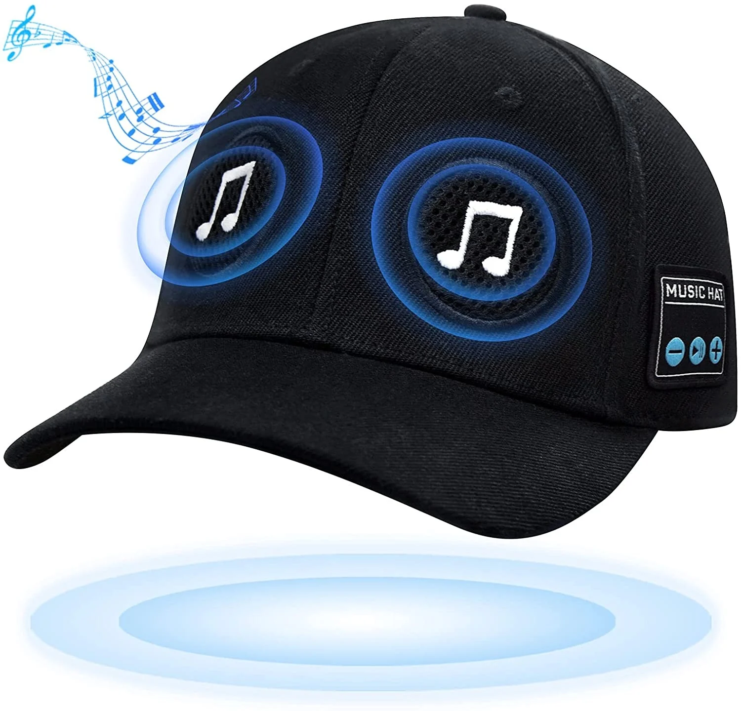 

Sport Hats with 5.0 Speaker Built-in Microphone Adjustable Baseball Hat with Wireless Speakers for Outdoor Indoor