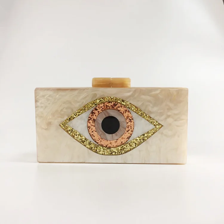 

Hot Sale Acrylic Evil Eye Handbags For Women Fashion Acrylic Bags Women Handbags Ladies, Picture color