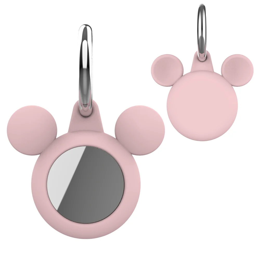 

2021 Hot Sale Mouse Design Cute Air Tag Keychain Silicone Case For Apple Airtag