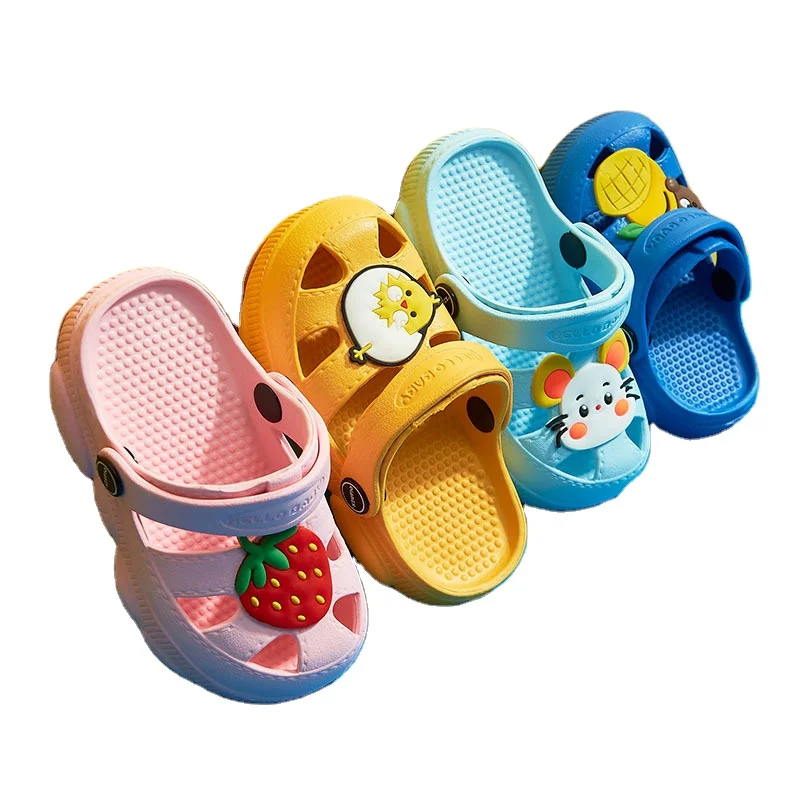 

2020 children sandals baby sandal for boys and girls beach non-slip breathable colorful customized kids croc shoe clog sandal, Picture