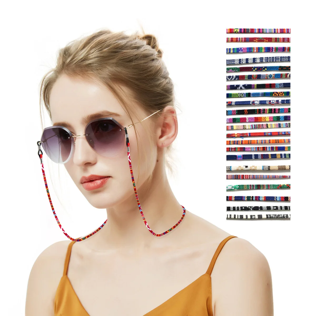 

Colorful Cords Spectacles Chains Holder Strap Lanyard e Glasses Strap Rope Chain