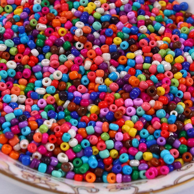 

Commercial quality many colors glass seed beads in bulk 6/0 8/0 12/0 for jewelry making, More than 100 kinds
