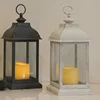 Home Decor Plastic High Quality Wedding Decor With Plastic Candle Build-in Battery Operated Candle Lantern
