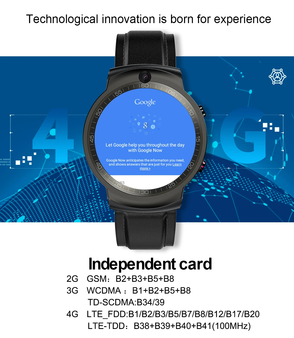 Smart Fitness Watch Dm28 4g Android 7.1 Wifi Gps Health Wrist Bracelet