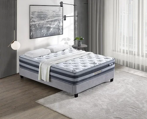 Canada Mattress Hot sale 7-Zone pocket spring coil mattress double side sleep  Australia luxury mattress