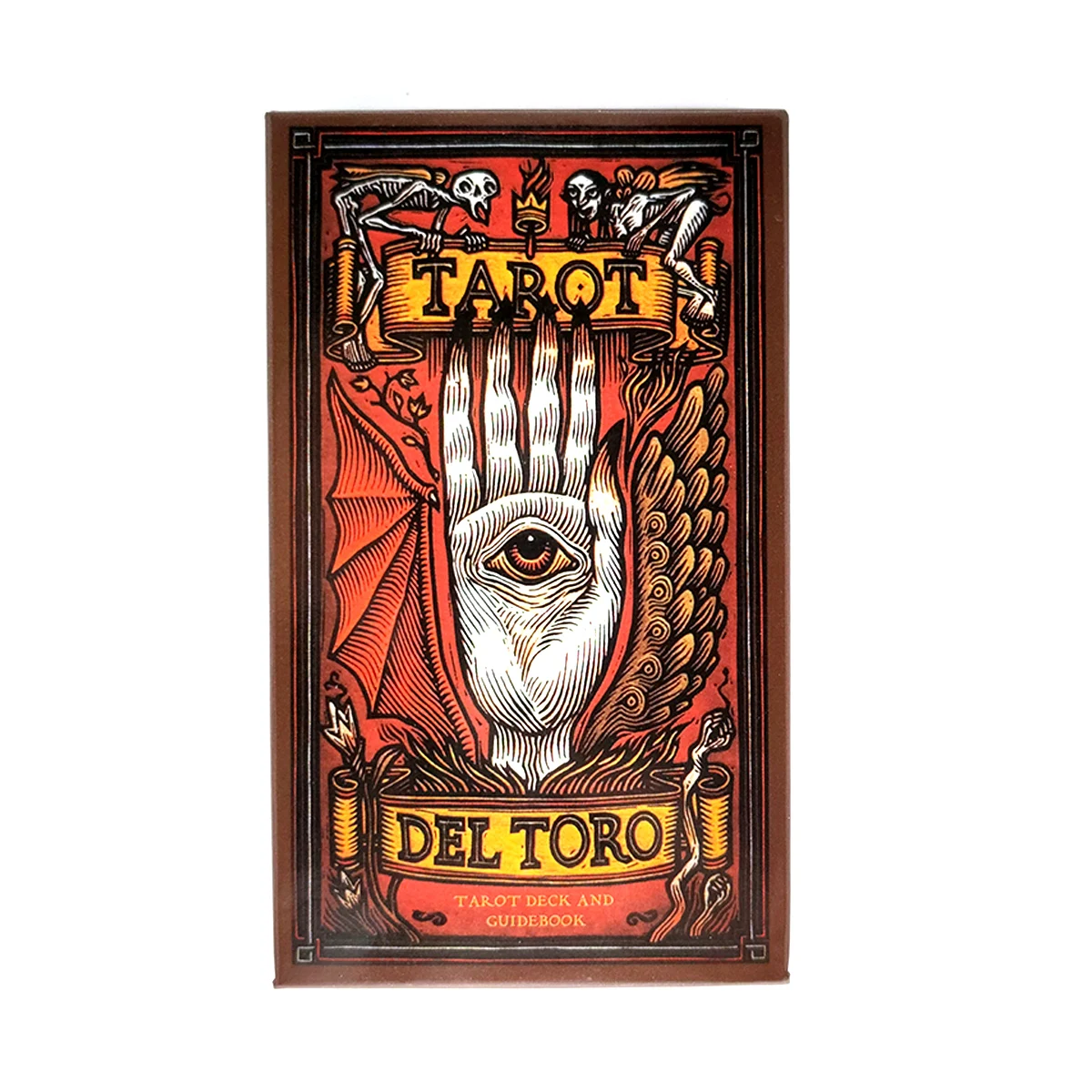 

Del Toro Tarot Cards Oracle Card Deck And PDF Guidance Divination Entertainment Parties Board Game 38 PCS/Box