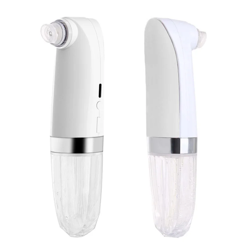 

Electric Small Bubble Pore Beauty Apparatus Nose Blackhead Acne Remover Apparatus Pimple Extraction Tool, White/green/ pink