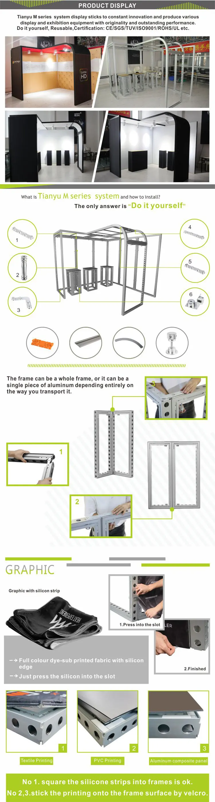 display rack exhibition booth constructor