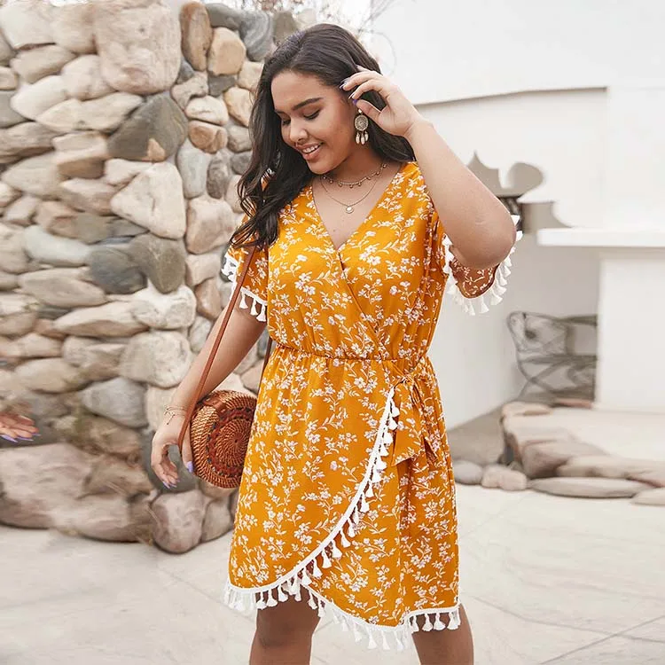 

Free Shipping Spring Summer New  Women's Floral Wrap Casual Dresses, Leopard, snake, camouflage, a1, a2, a3, a4