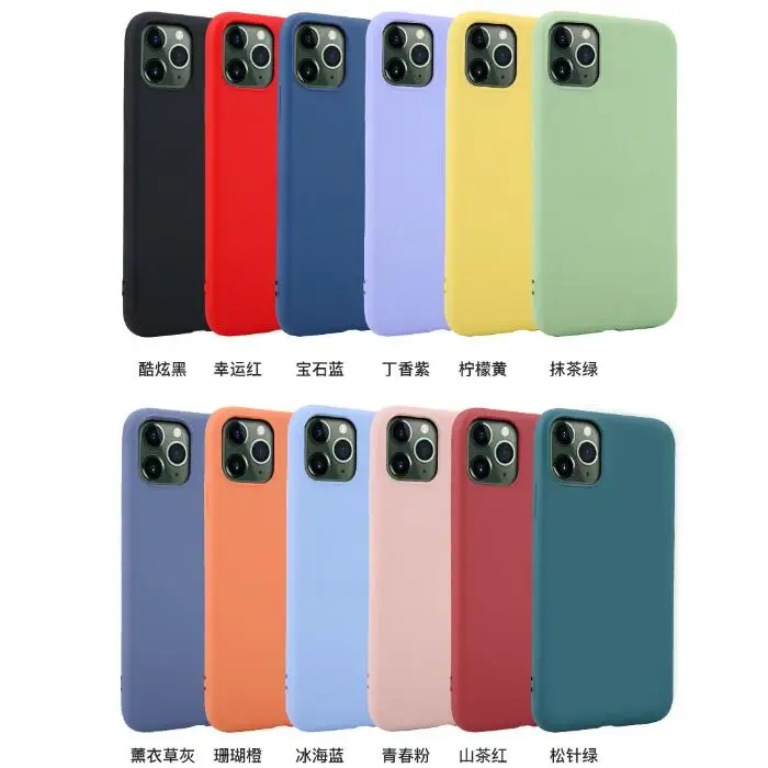 

Liquid Silicone Soft Case For IPhone 13 Mini 12 SE 2020 11 Pro Max X XS XR 8 7 6 6S Plus Rubber Gel Skin Cover Retail Package