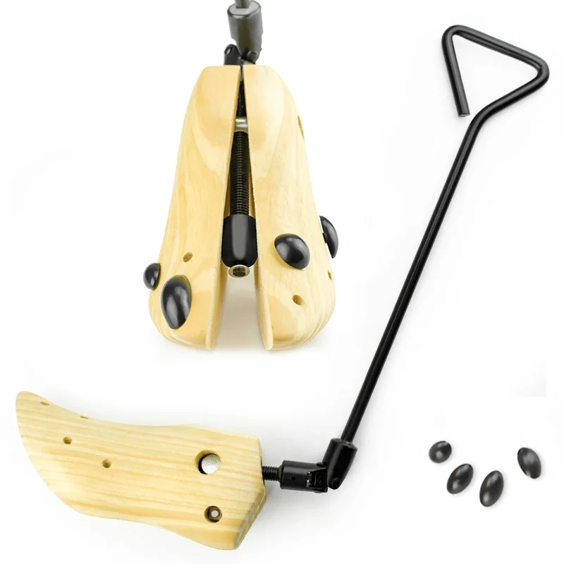 

The size of the solid wood shoe expander can adjust the size of the boots to hold the big shape and anti-wrinkle