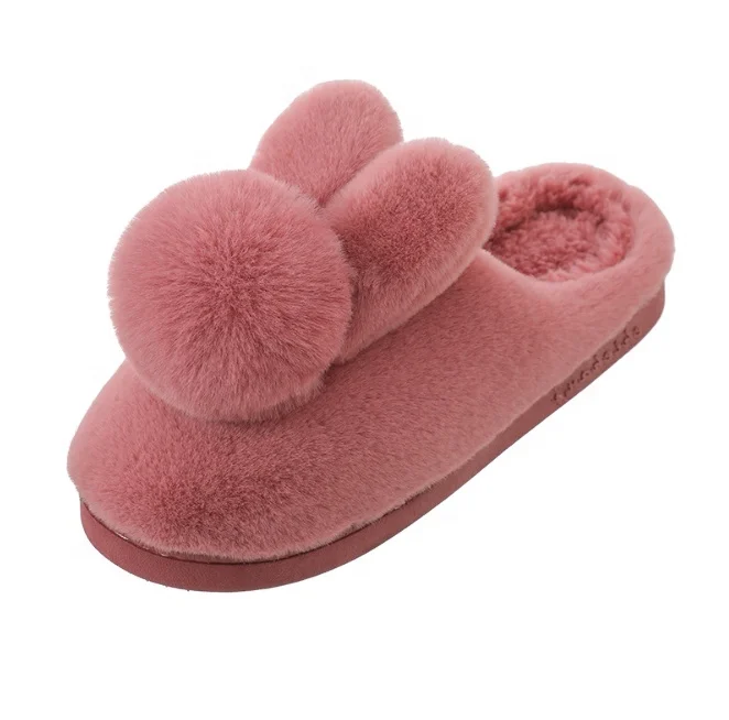 

QY Non-slip warm cotton slippers women winter thick bottom, Pictures