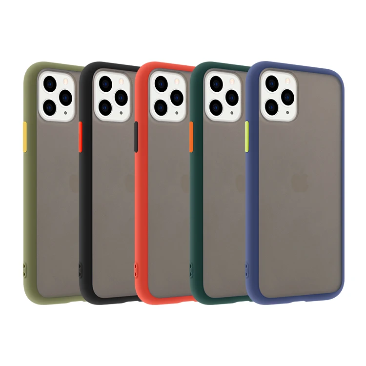 

Slimoro High quality camera protection mixed color case for iPhone 12 pro max case silicon shock resistant case