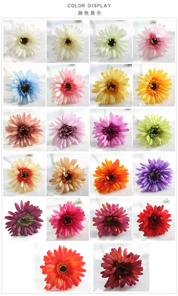 C1024 Decoração Para Casa,Casamento,Flor De Seda Preservada,Gerbera,Plantas  - Buy Plantas Gerbera,Gerbera Preservados,Gerbera Flor De Seda Product on  