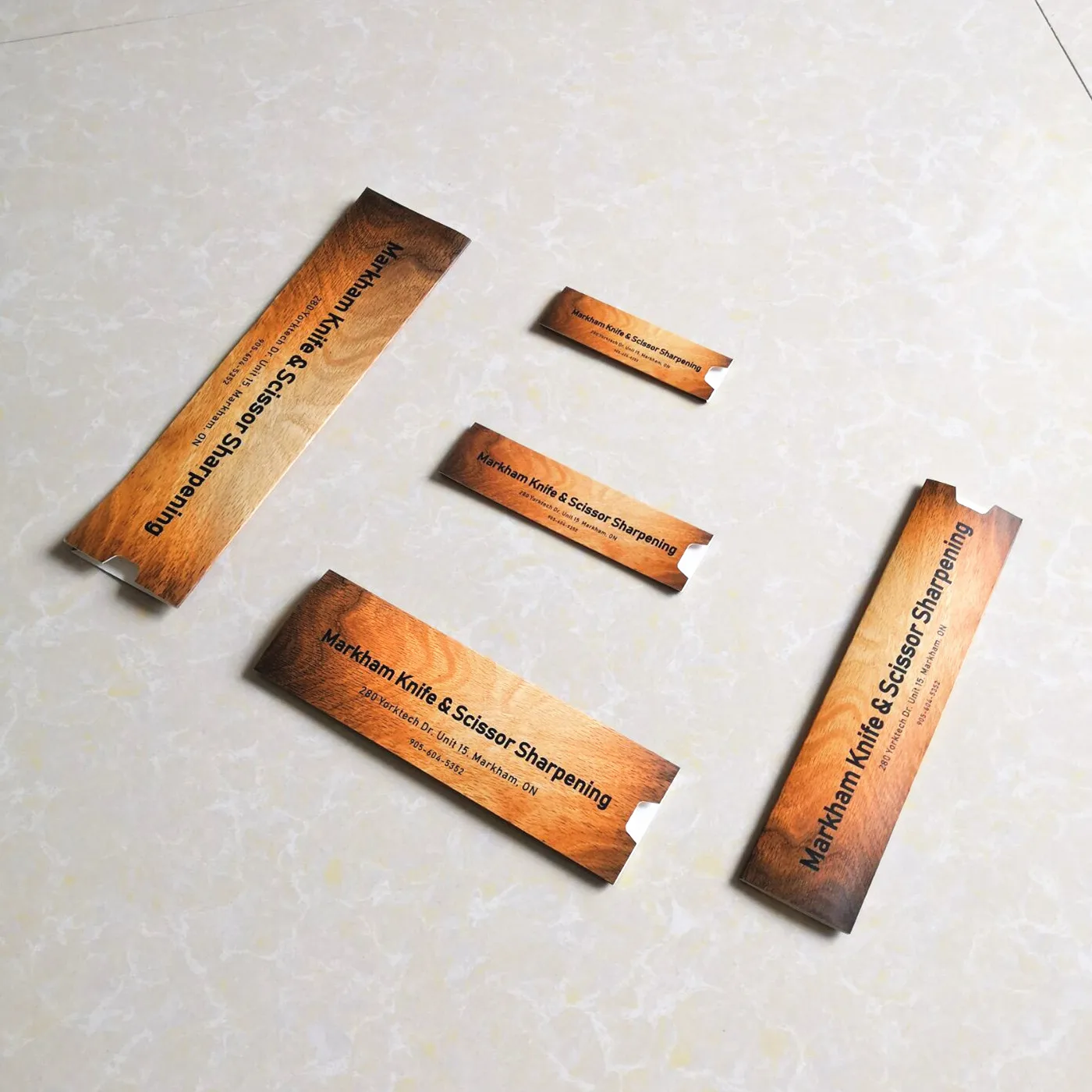 Custom Blade Saver Blade Edge Protectors Knife Pouch Knife Cardboard