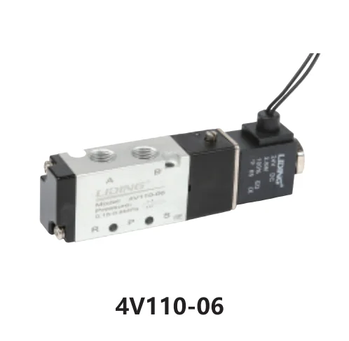 
3v 4v series two position three way inner guide type pneumatic control solenoid valve 