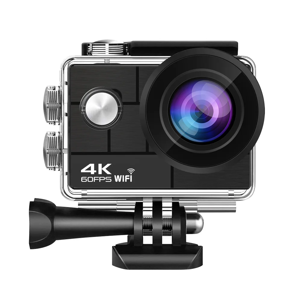 

Best Price 4K 60fps action camera wifi helmet cam waterproof EIS Sports Camera with Remote Control