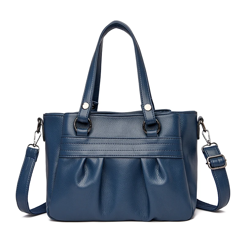 

Autumn and winter soft PU casual handbags ladies shoulder bags luxury messenger shoulder bags ladies handbags