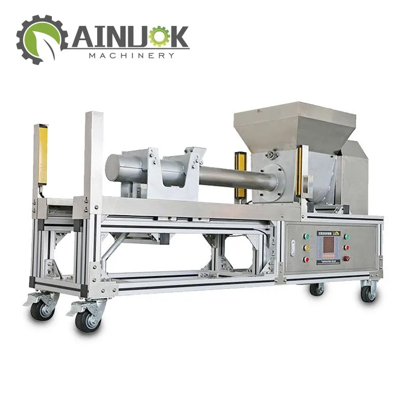 Automatic Oyster Mushroom Bagging Machines Compost Growing Bag Filling