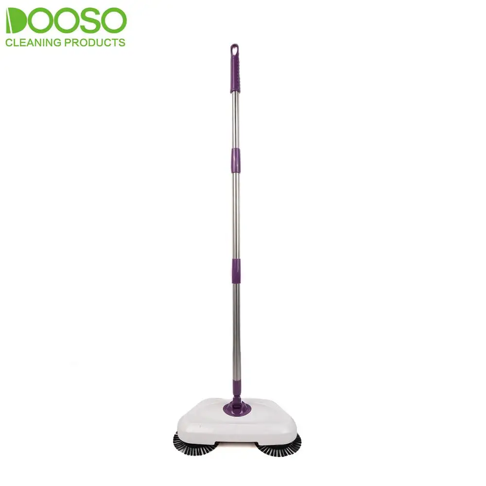 

Manual Hand Push Carpet Floor Roller Brush Street Magic Sweeper Broom