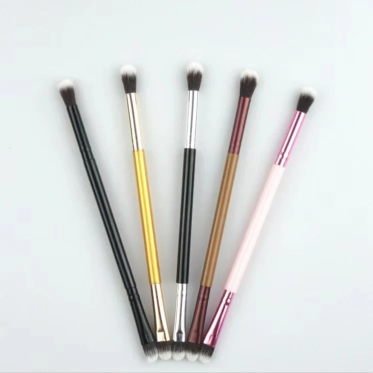 

Buy Again best selling custom fluffy concealer double sided black eyeshadow brush