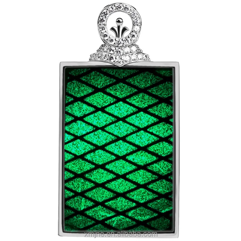 

S925 Silver Inlaid Natural Ink Emerald Grade A Jadeite Ink Jade No Matter Brand Green Jade Pendant Fashion Simple 7