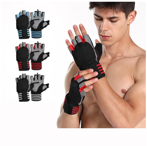 

NQ 2022 Weights Ventilated Training Fitness Half Finger For Men Women Workout Fitness Sports Weight Lifting Gym, Customized color