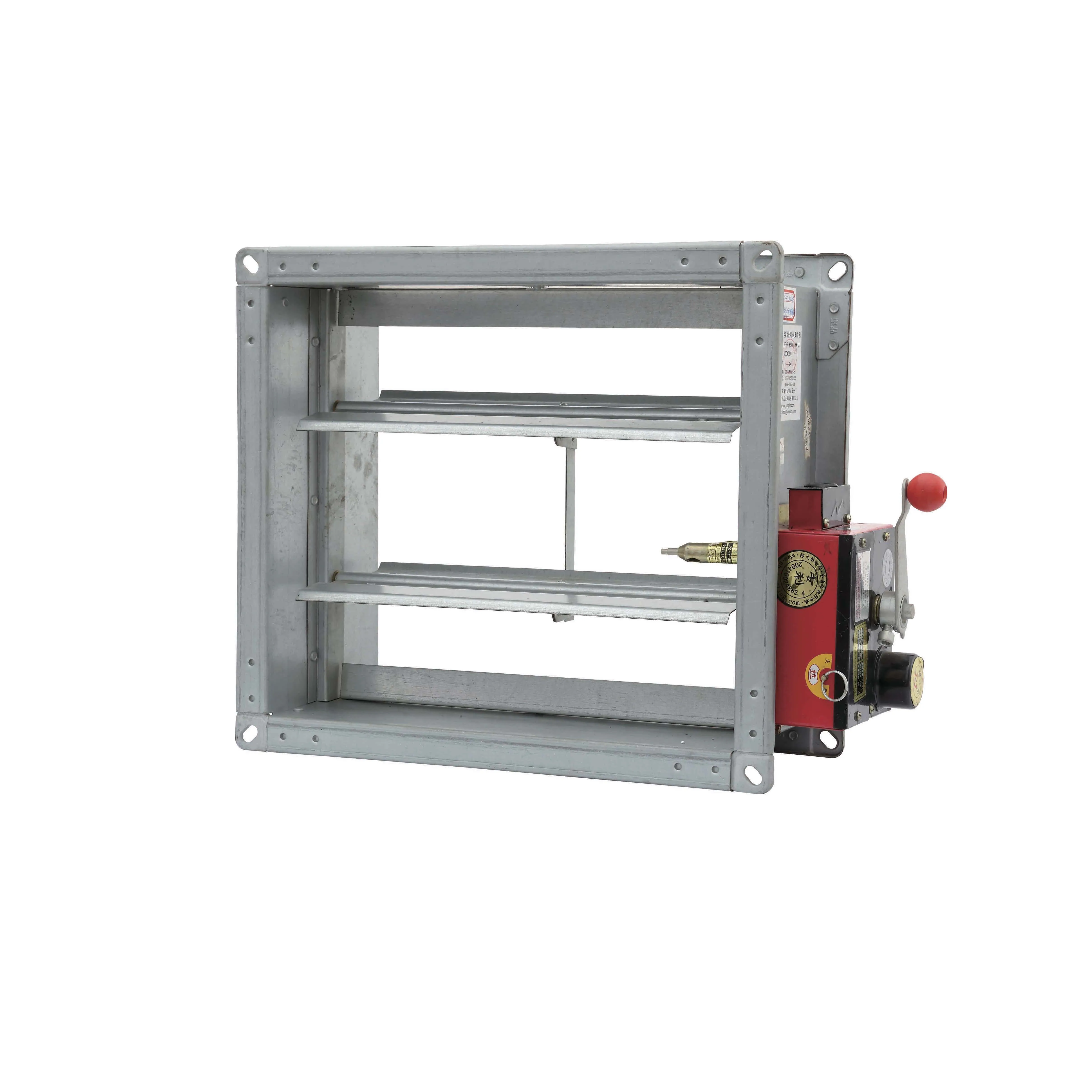 Hvac Ductwork Damper Duct Control Damper Smokeproof Fireproof Motorized